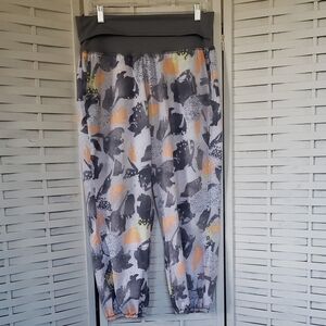 Lululemon Om Mini Art Abstract Patterned Joggers Size 10